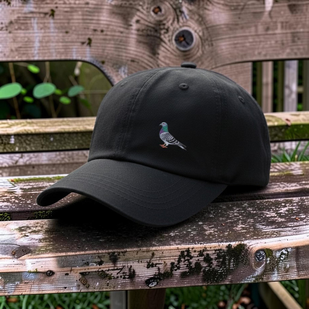 Blue Bar Classic — Racing Pigeon Embroidered Dad Cap