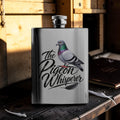 The Pigeon Whisperer – 8oz Racing Pigeon Hip Flask