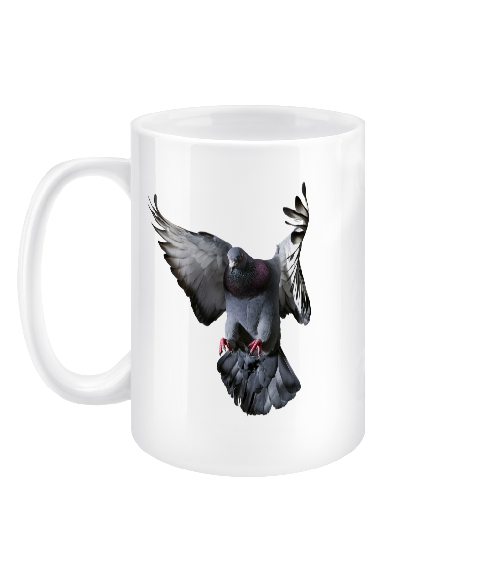 Homeward Flight 15oz ceramic mug by Bird Folk
