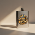 Weekends Are for Pigeon Racing – 8oz Racing Pigeon Hip Flask