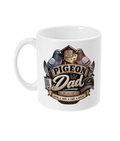 Pigeon Dad 11oz ceramic mug by Bird Folk