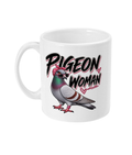 Pigeon Woman 11oz ceramic mug by Bird Folk