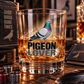 Pigeon Lover – Racing Pigeon Whisky & Tumbler Glass