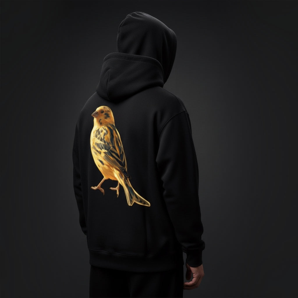 Golden Canary Hoodie – Premium Back Print