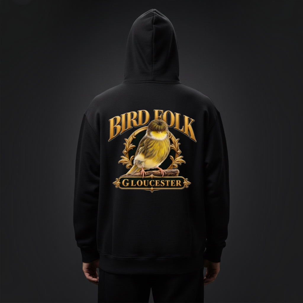 Gloucester Canary Heritage Hoodie – Premium Back Print