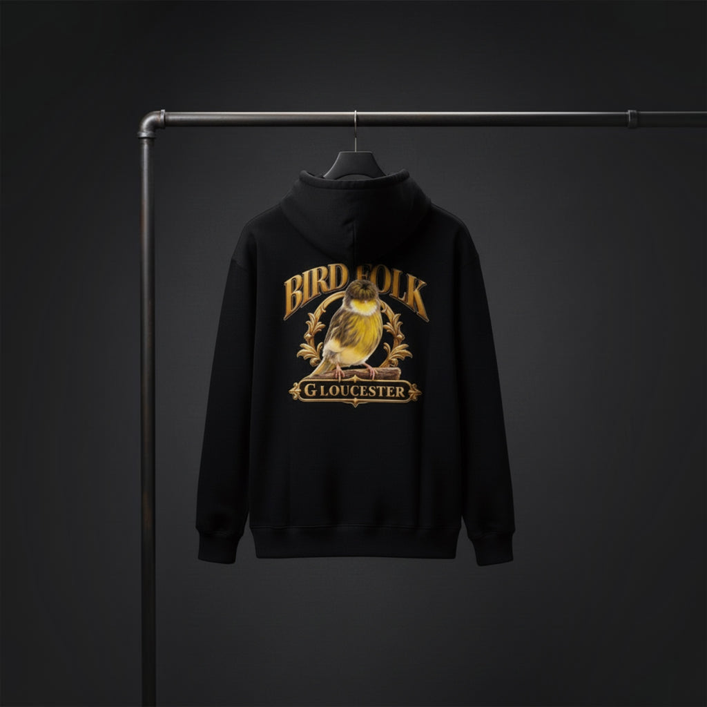 Gloucester Canary Heritage Hoodie – Premium Back Print