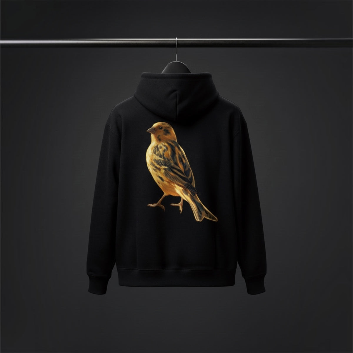 Golden Canary Hoodie – Premium Back Print