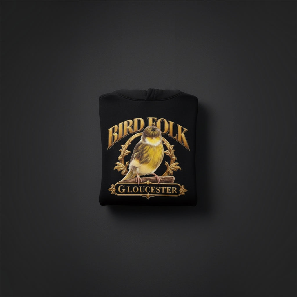 Gloucester Canary Heritage Hoodie – Premium Back Print