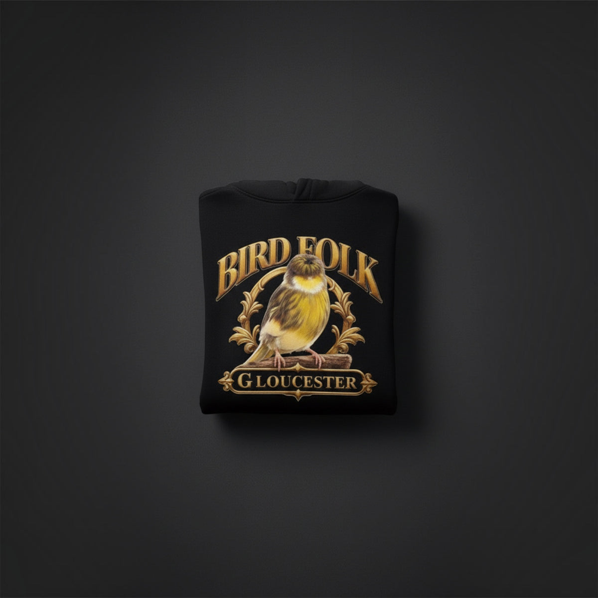 Gloucester Canary Heritage Hoodie – Premium Back Print