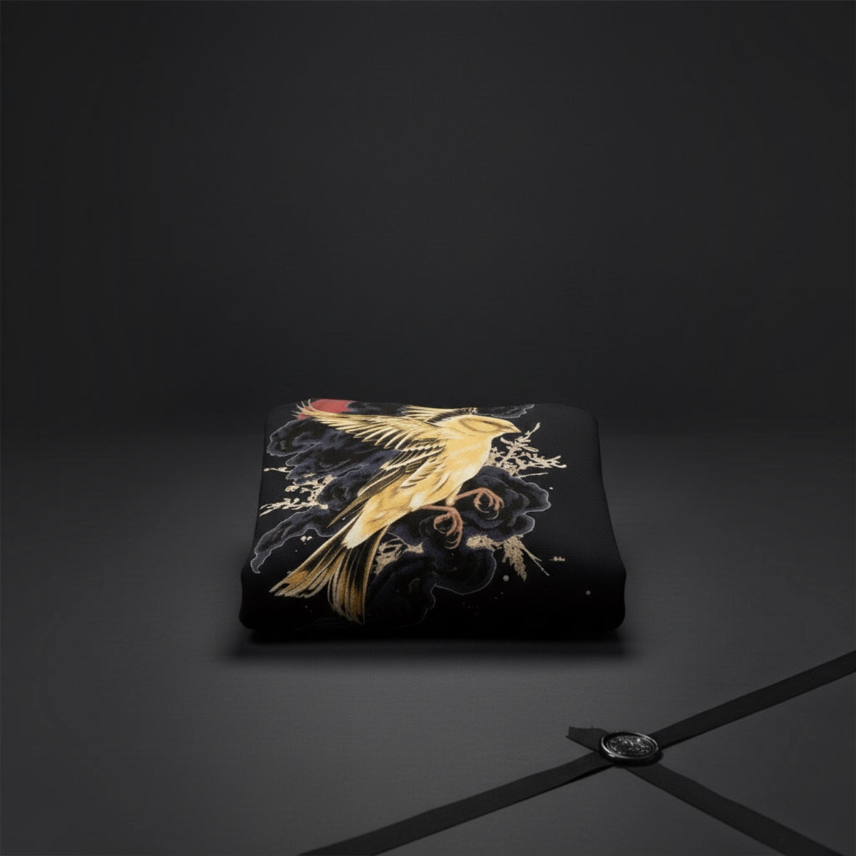 Japanese Golden Canary Hoodie – Premium Back Print