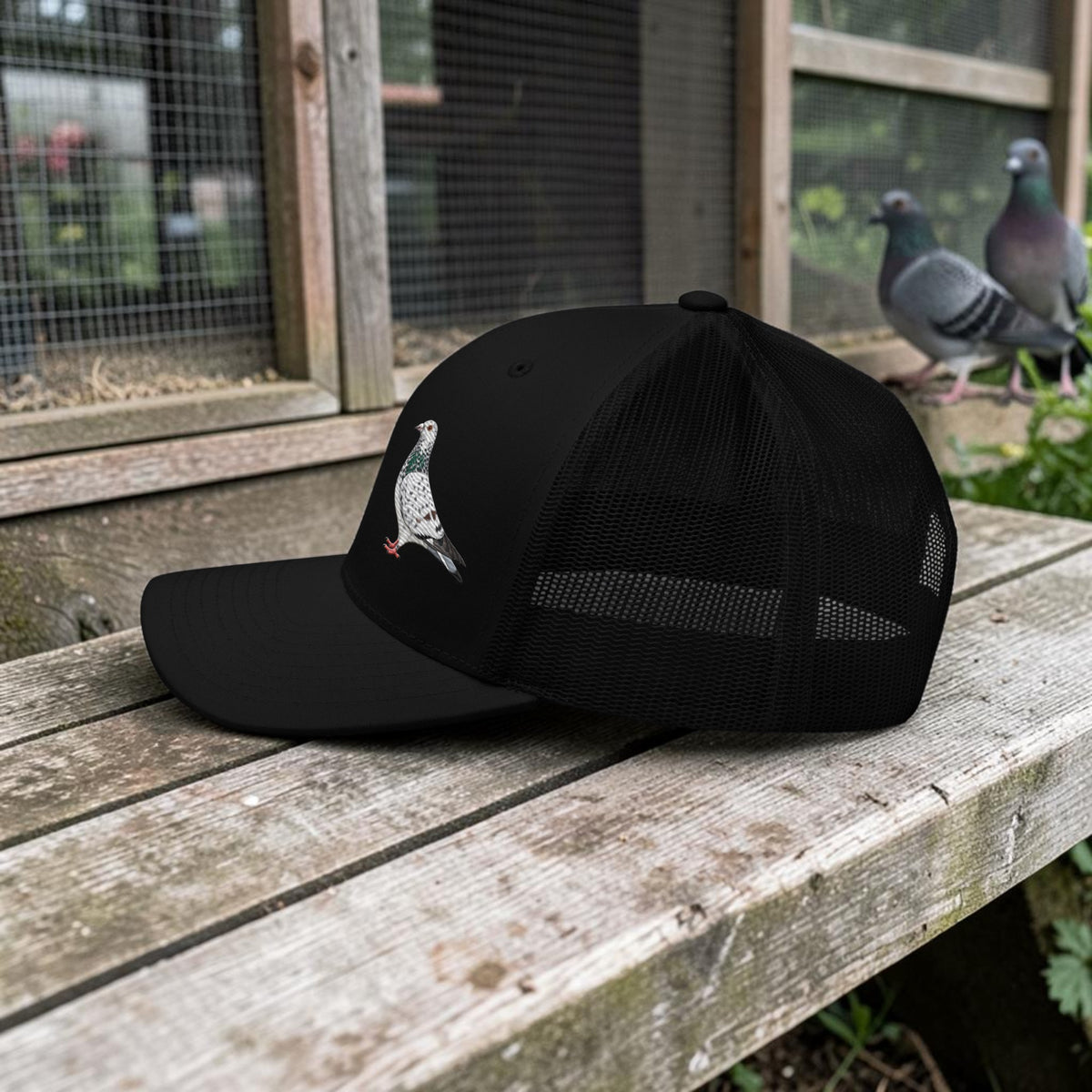 Grizzle Classic Embroidered Trucker Cap