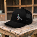 Blue Bar Classic Embroidered Trucker Cap