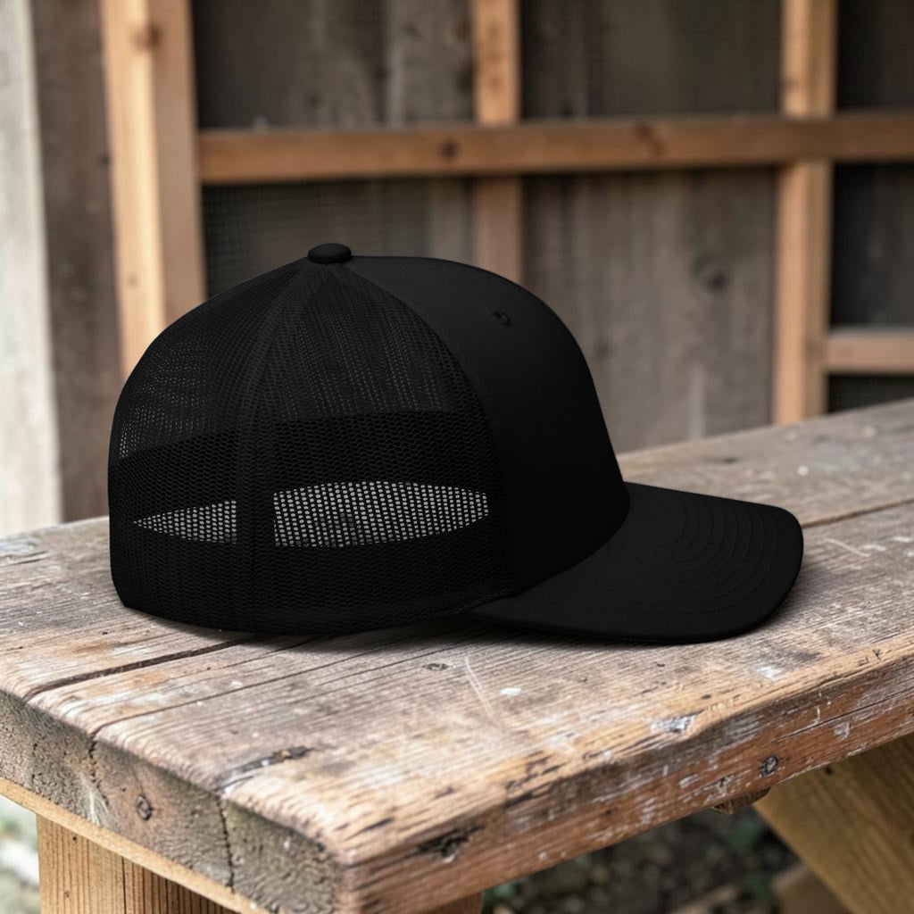 Blue Bar Classic Embroidered Trucker Cap