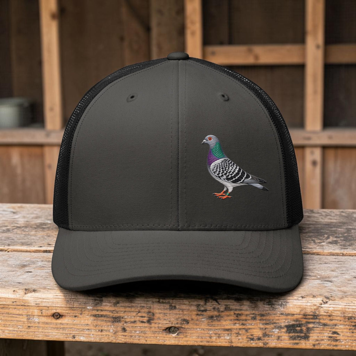 Blue Bar Classic Embroidered Trucker Cap