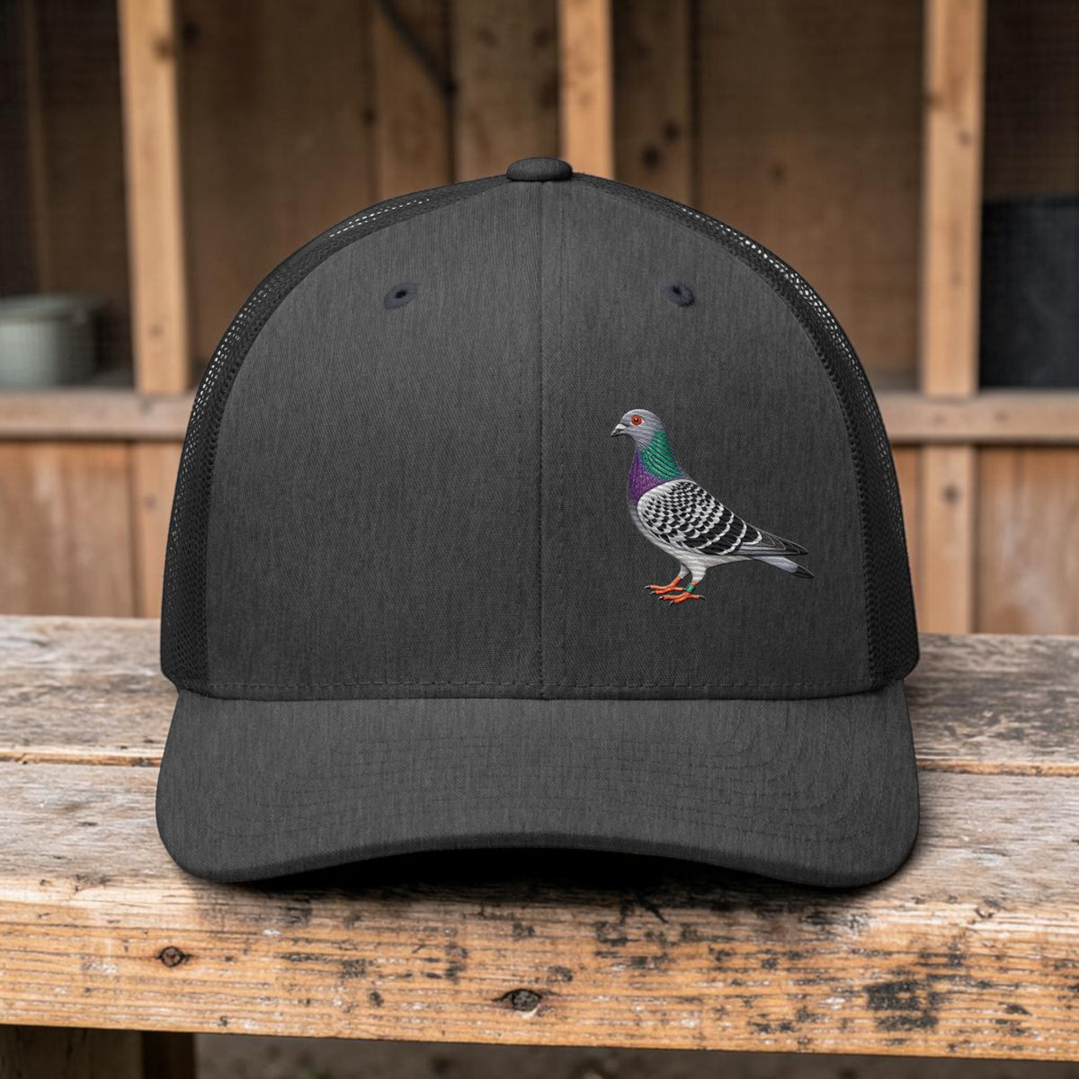 Blue Bar Classic Embroidered Trucker Cap