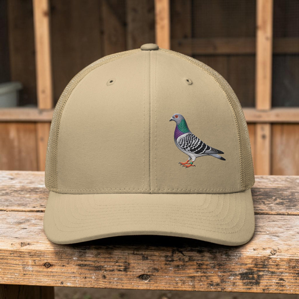 Blue Bar Classic Embroidered Trucker Cap