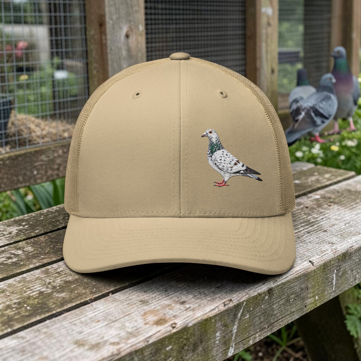 Grizzle Classic Embroidered Trucker Cap