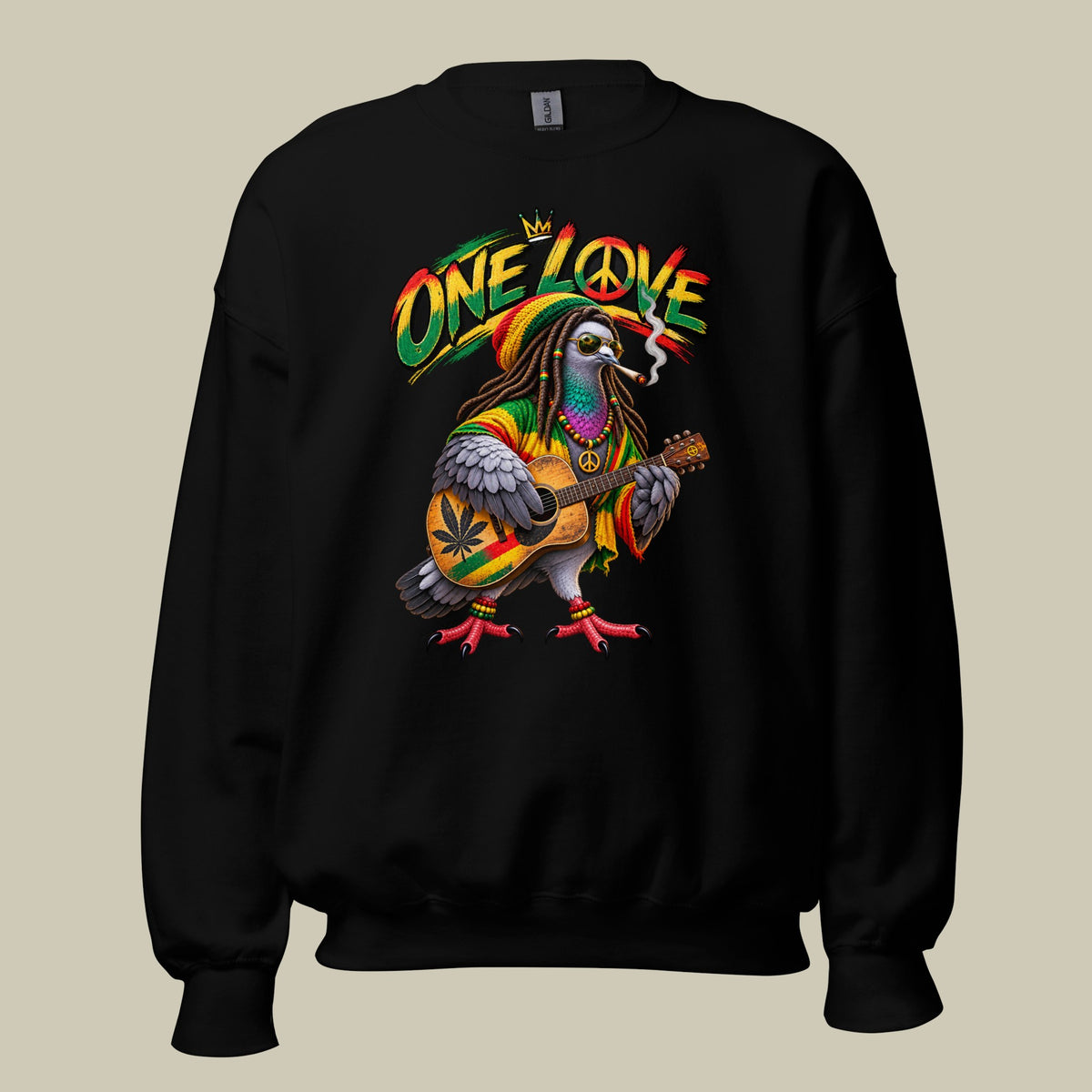 Bob — Reggae Guitar Sweatshirt