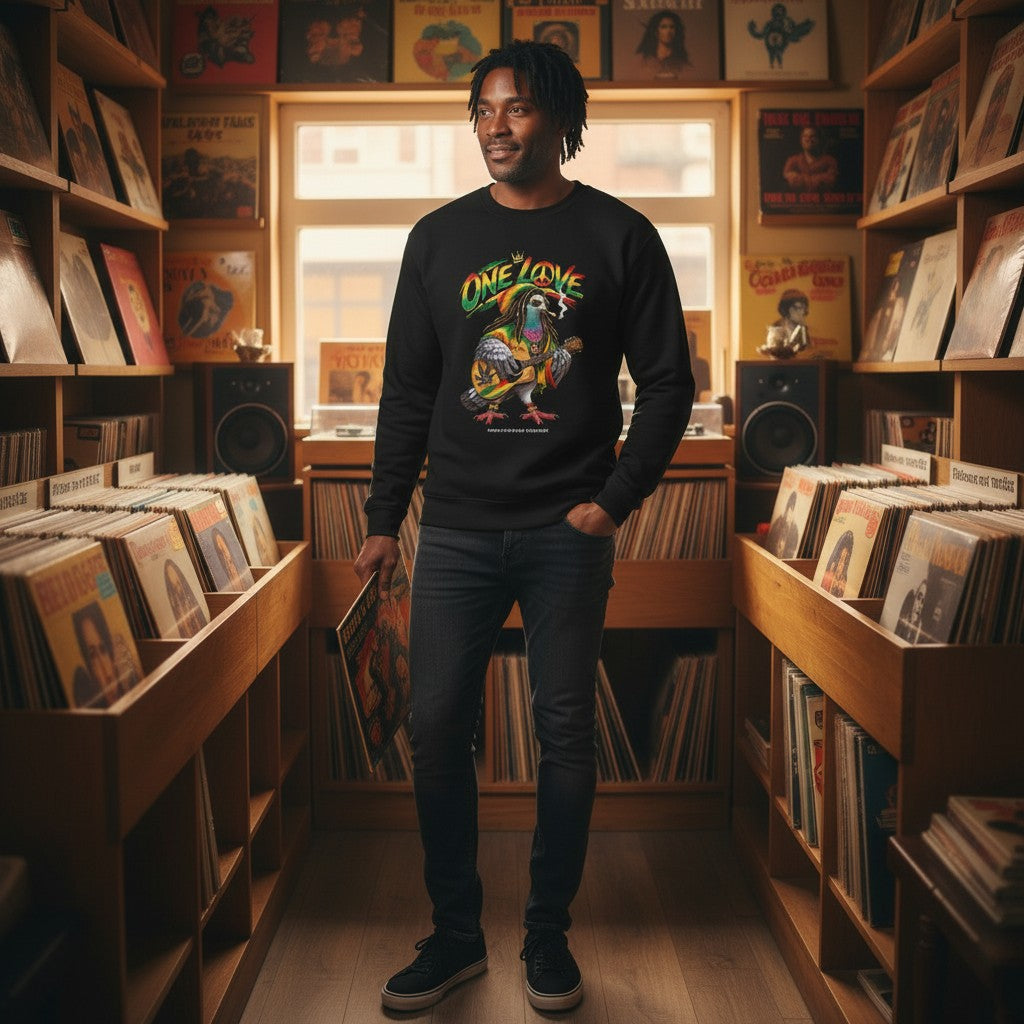 Bob — Reggae Guitar Sweatshirt