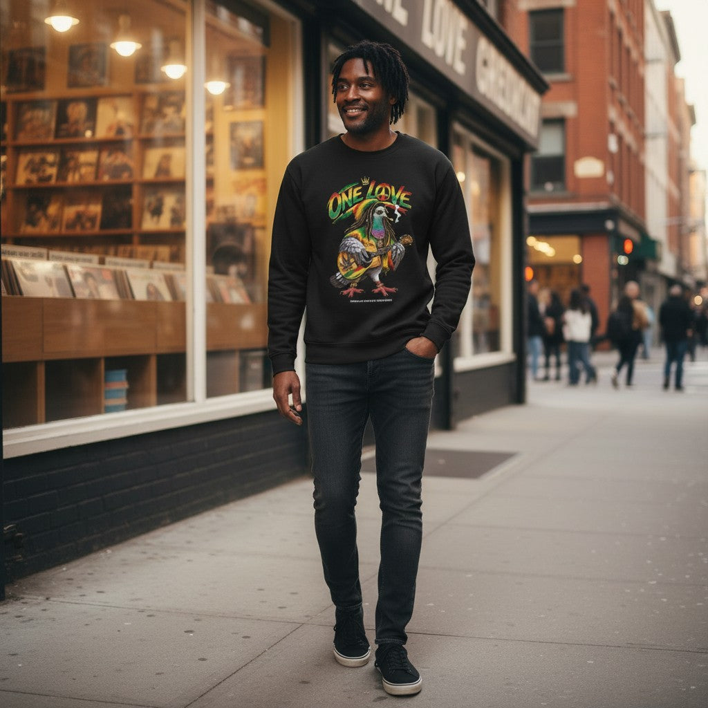 Bob — Reggae Guitar Sweatshirt