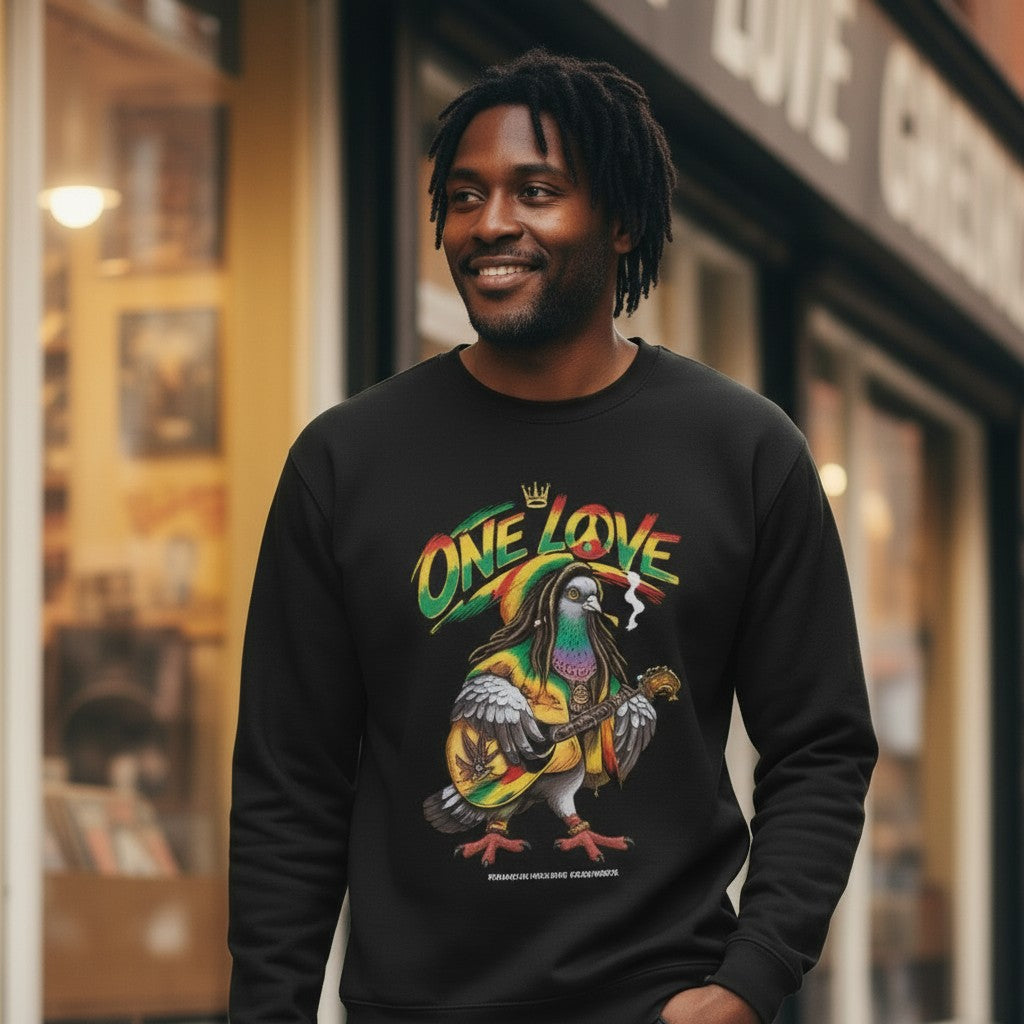 Bob — Reggae Guitar Sweatshirt