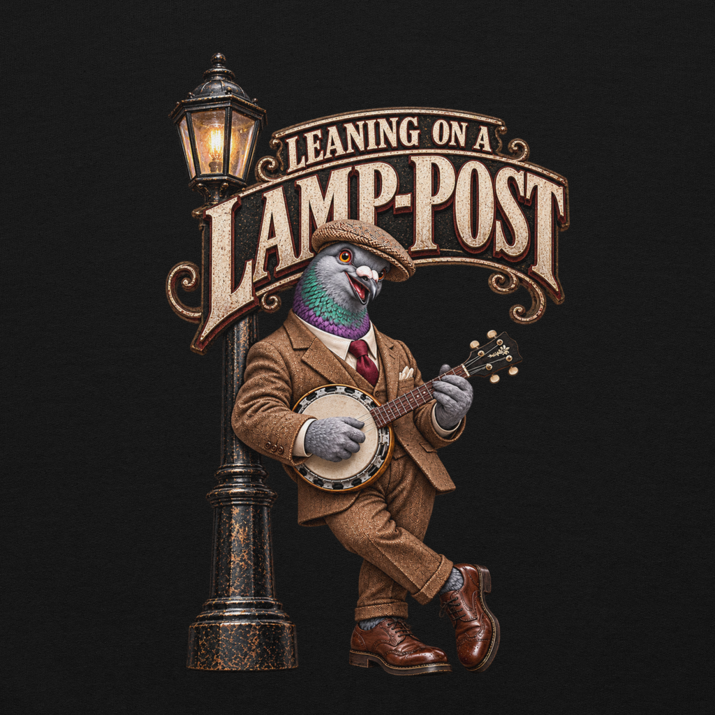 George Formby — Leaning on a Lamp-post Sweatshirt