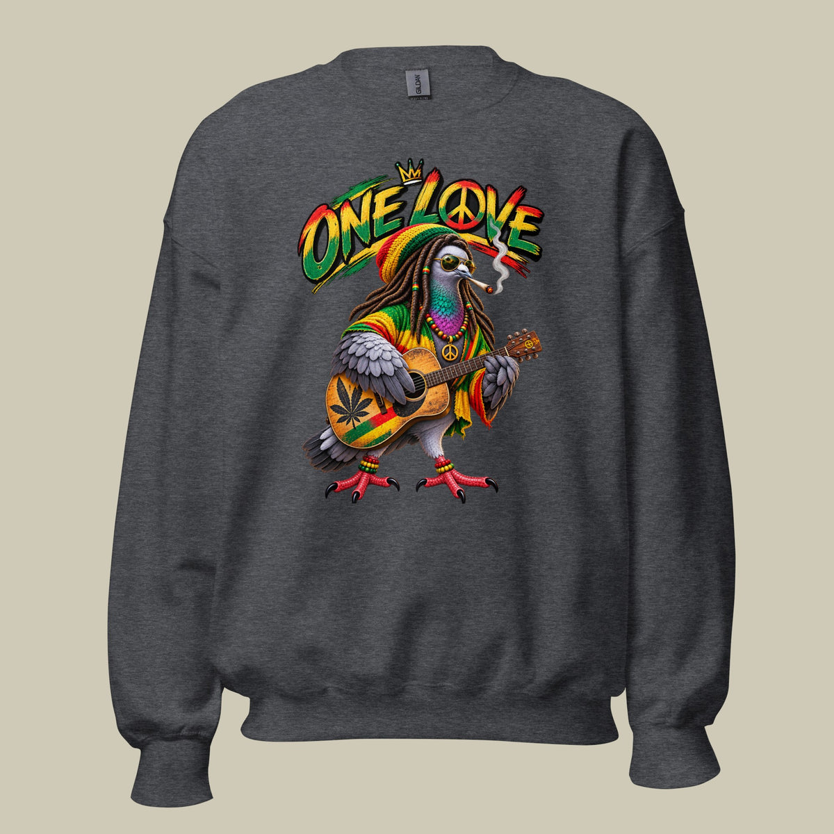 Bob — Reggae Guitar Sweatshirt