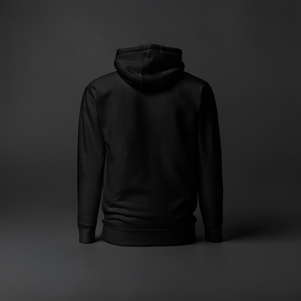 PG-RP-02 — Red Bar Classic Embroidered Hoodie