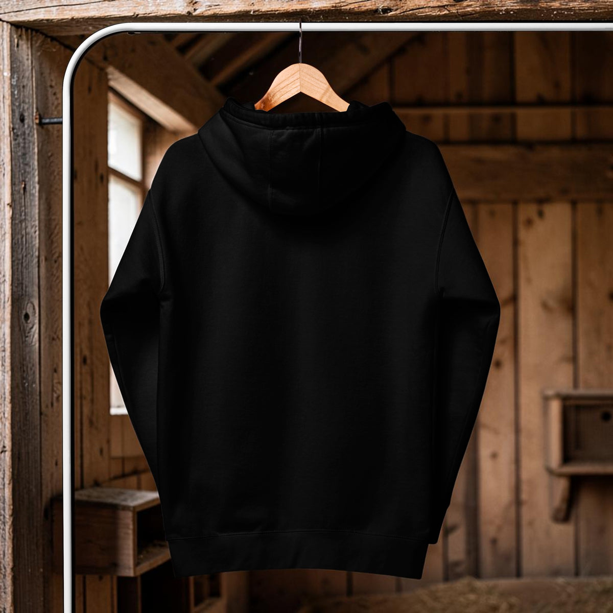 Blue Bar Classic Flyer Embroidered Hoodie