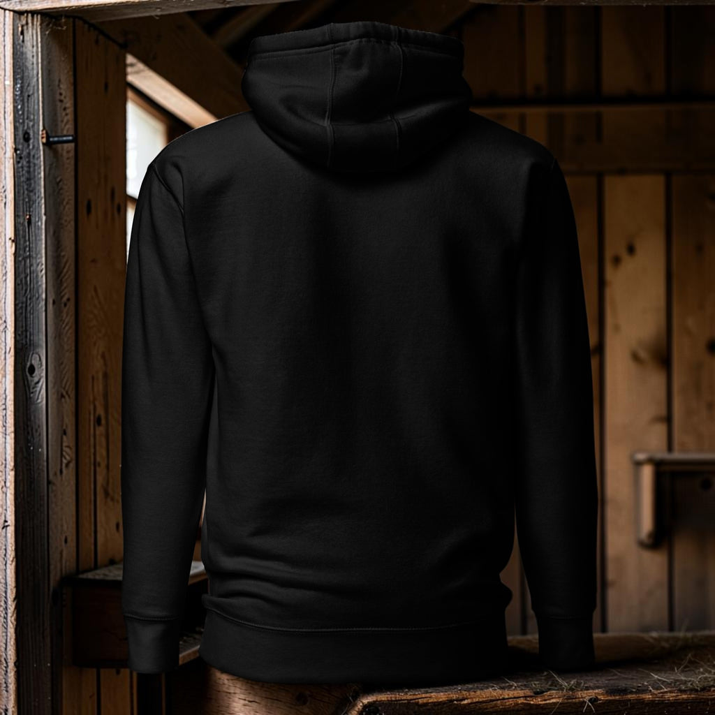 Blue Bar Classic Flyer Embroidered Hoodie