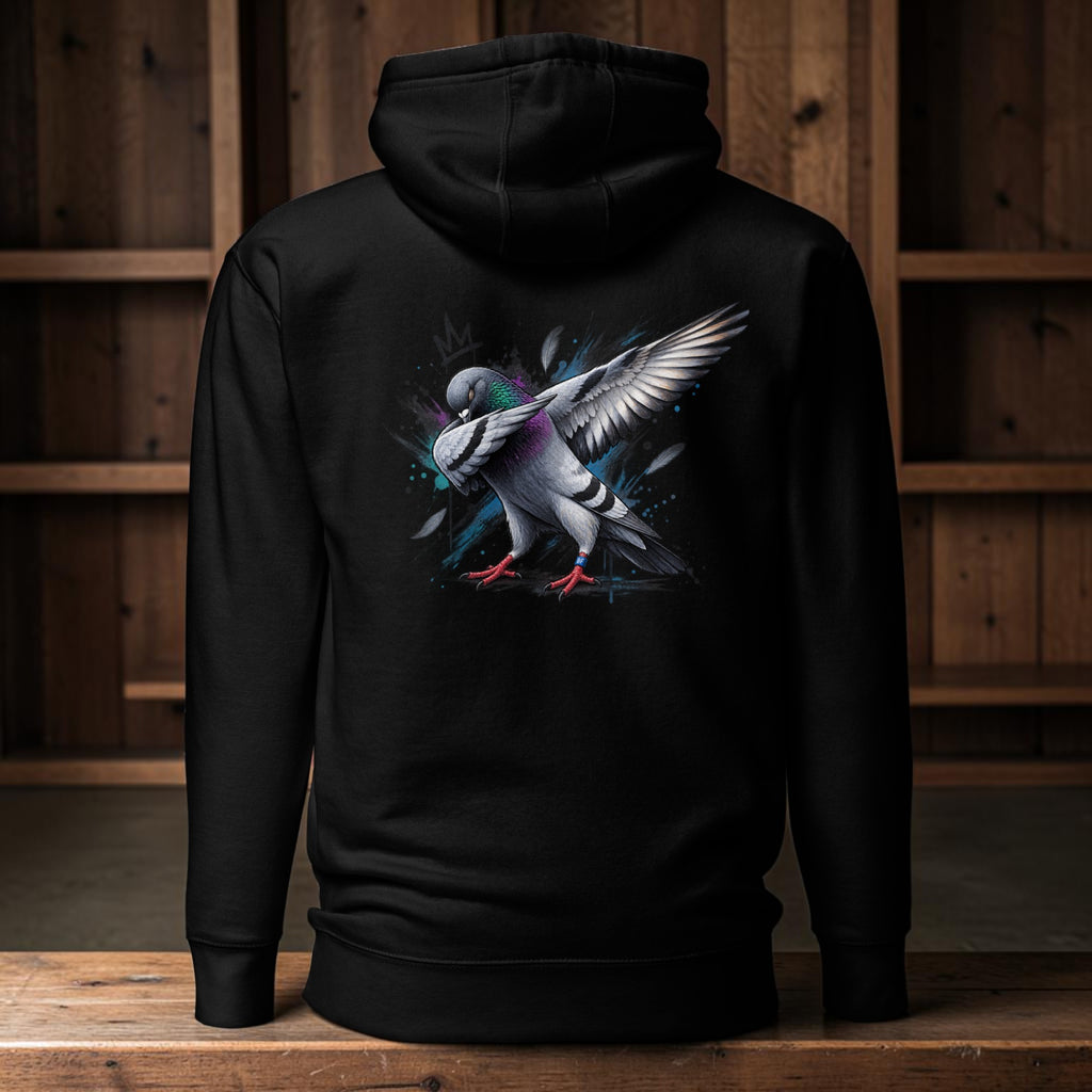 Dab Racing Pigeon Hoodie