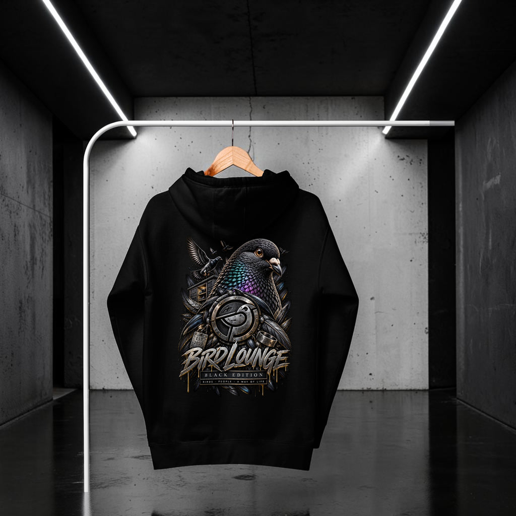 Bird Lounge Black Edition 01 | Limited Edition Hoodie