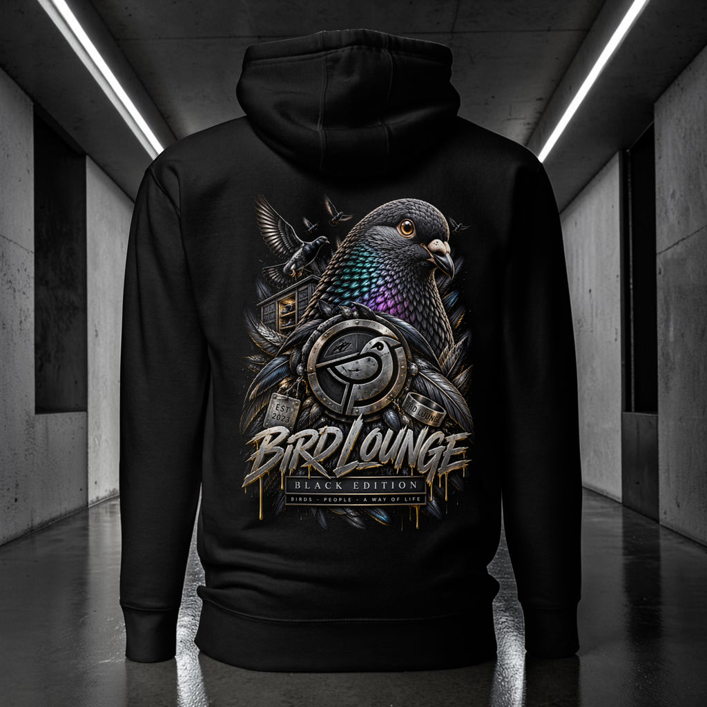 Bird Lounge Black Edition 01 | Limited Edition Hoodie