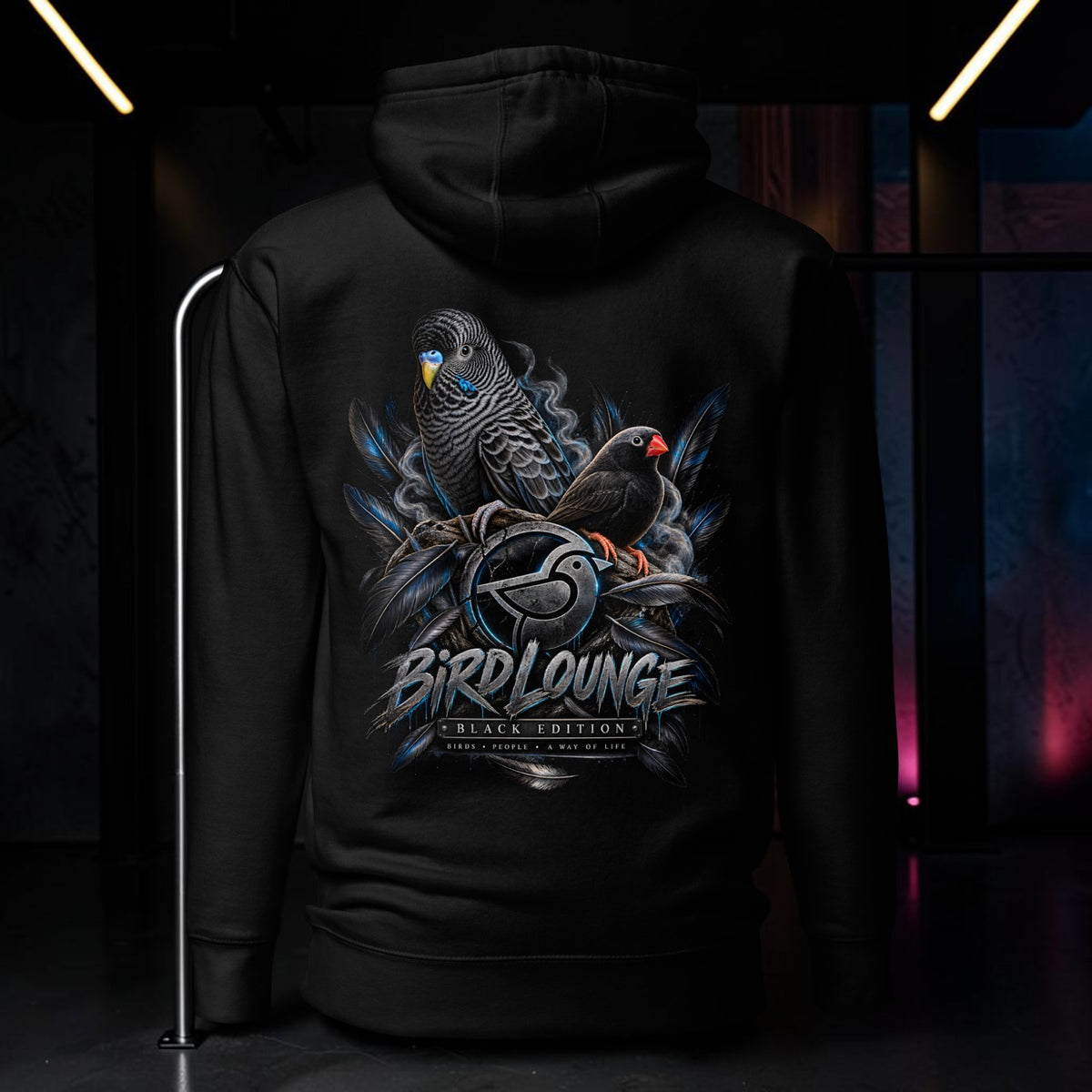 Bird Lounge Black Edition 02 | Limited Edition Hoodie