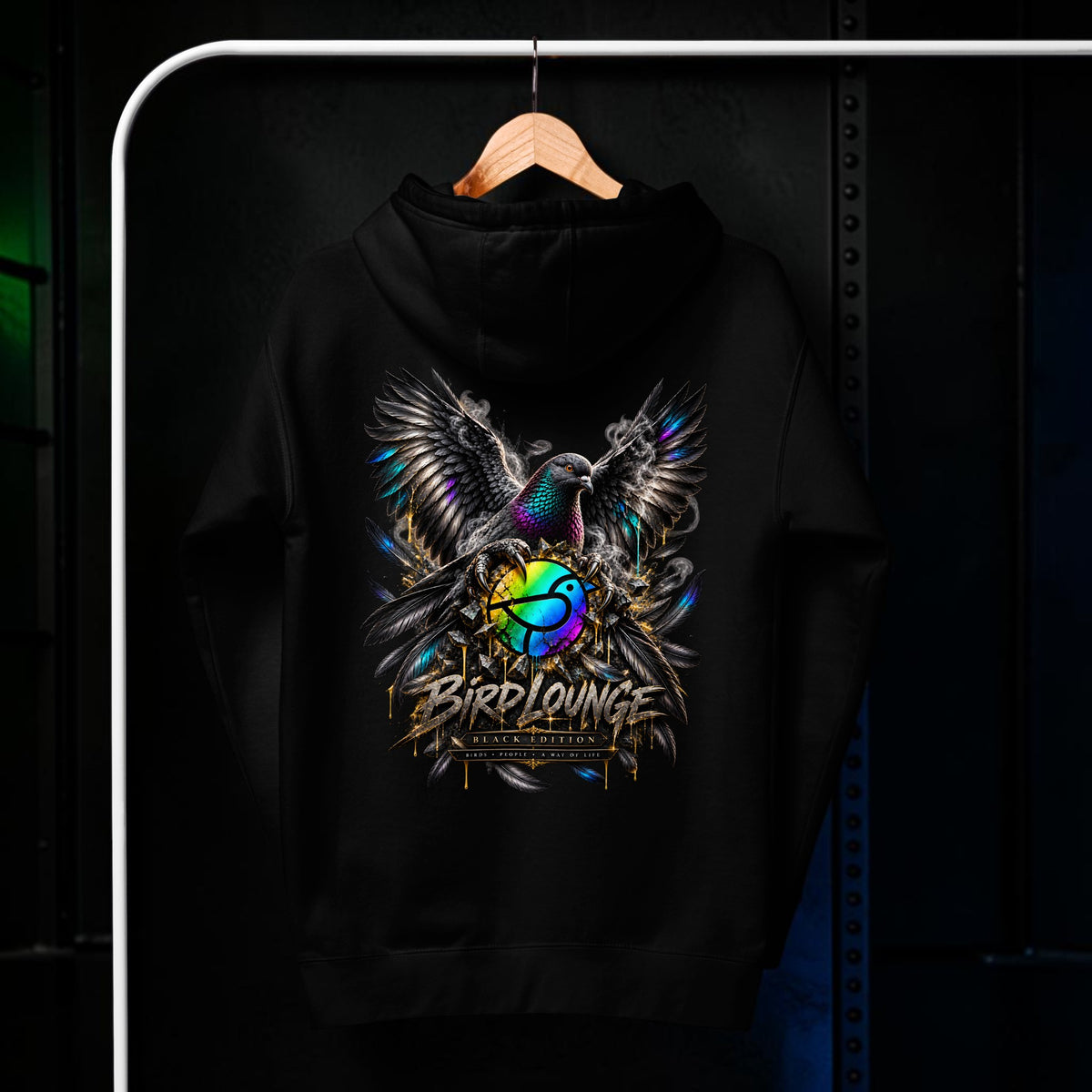 Bird Lounge Black Edition 03 | Limited Edition Hoodie