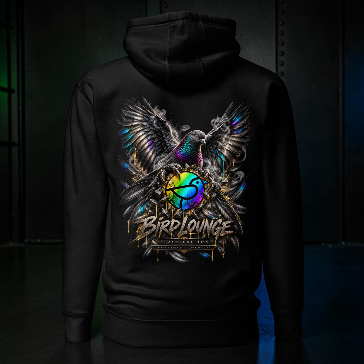 Bird Lounge Black Edition 03 | Limited Edition Hoodie