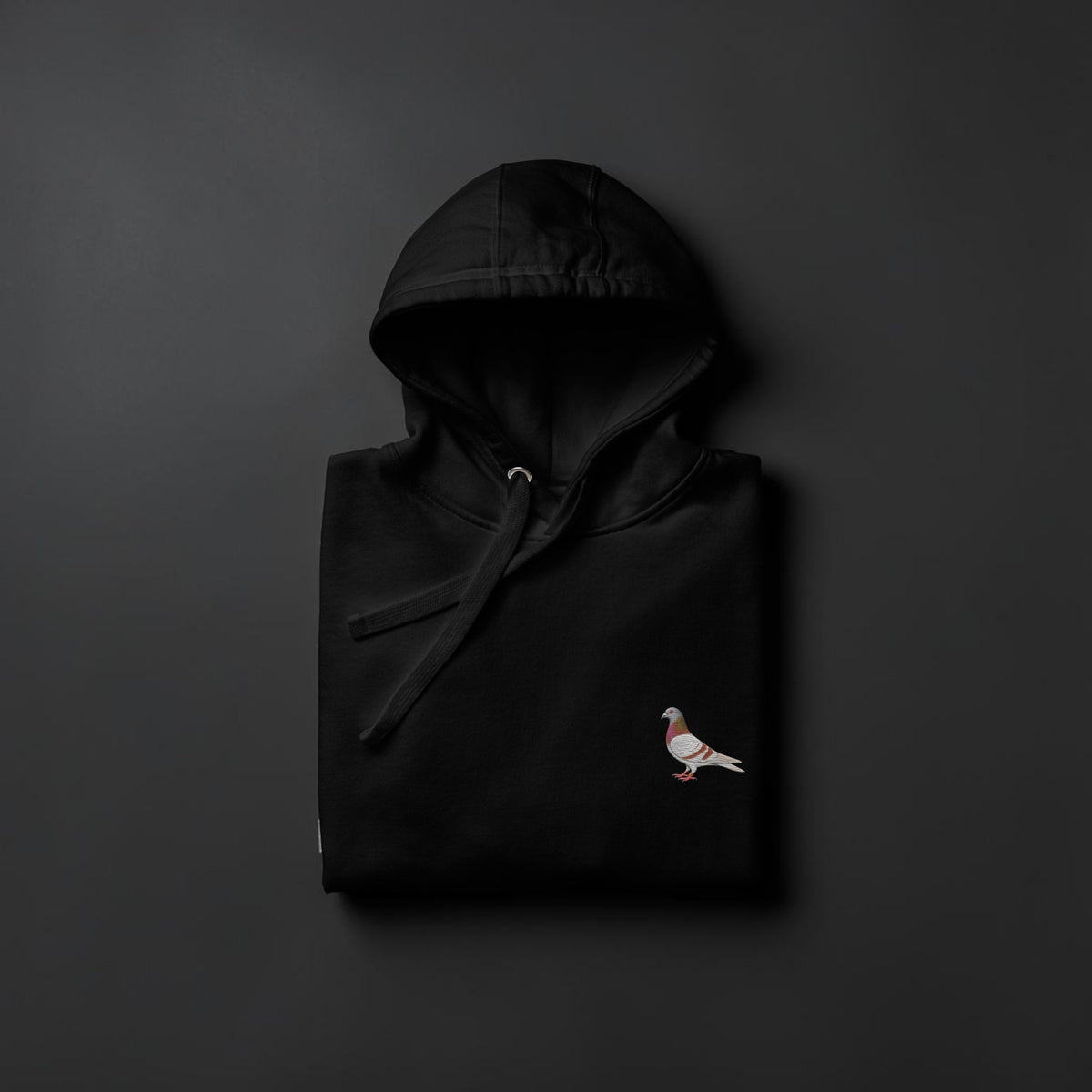 PG-RP-02 — Red Bar Classic Embroidered Hoodie