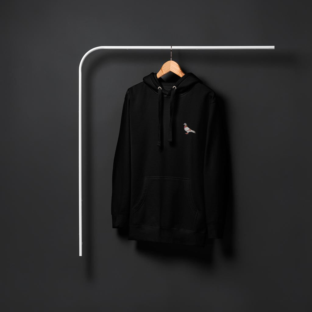 PG-RP-02 — Red Bar Classic Embroidered Hoodie
