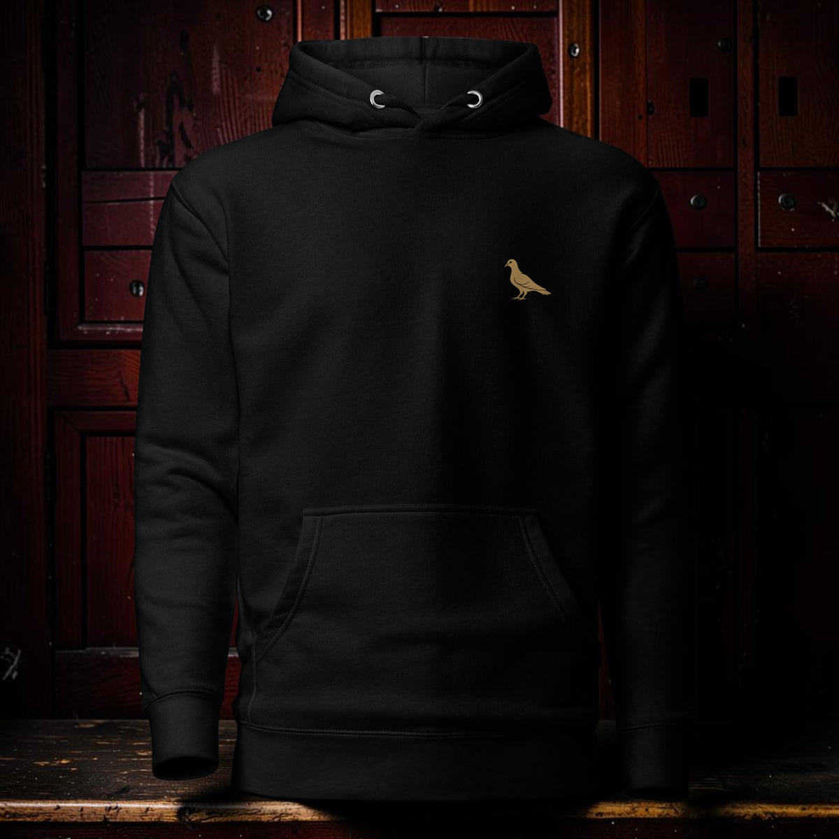 Red Bar Eye Backdrop Hoodie