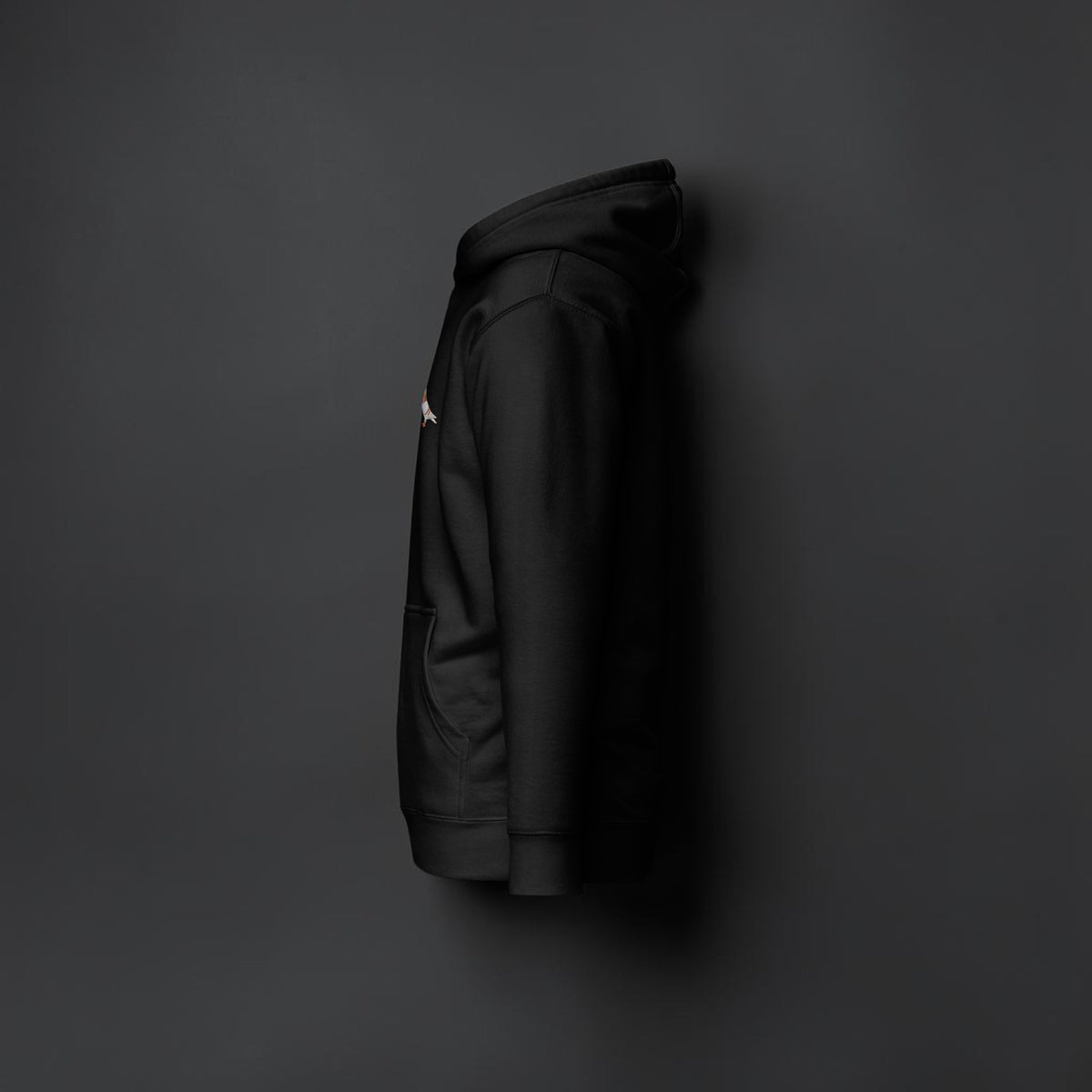 PG-RP-02 — Red Bar Classic Embroidered Hoodie