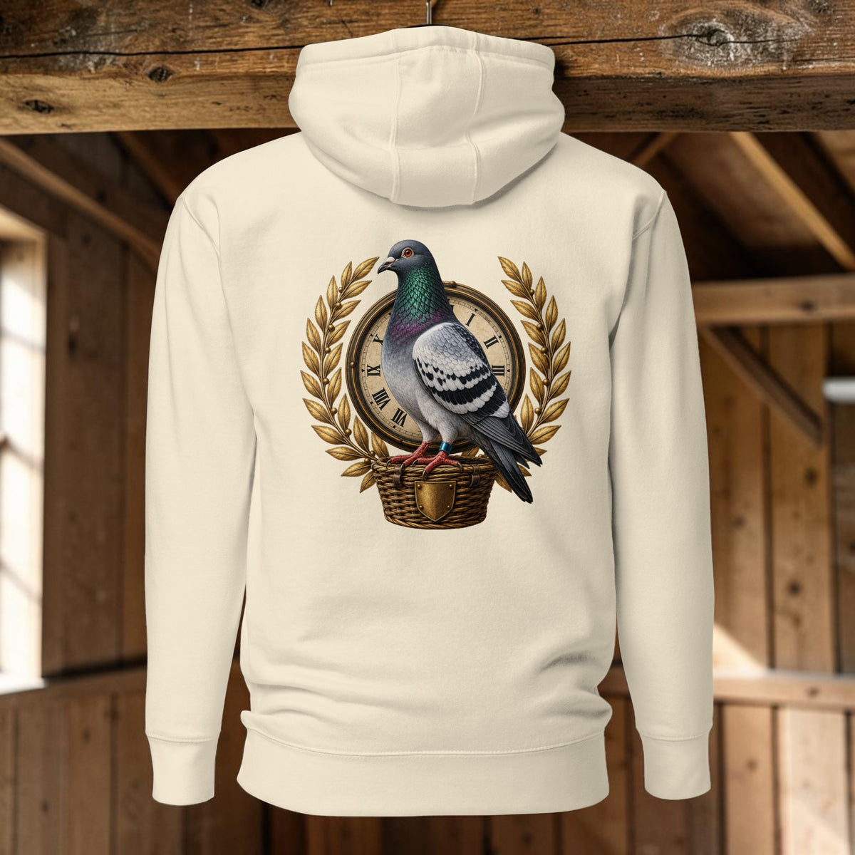 Blue Bar Pigeon Heritage Hoodie