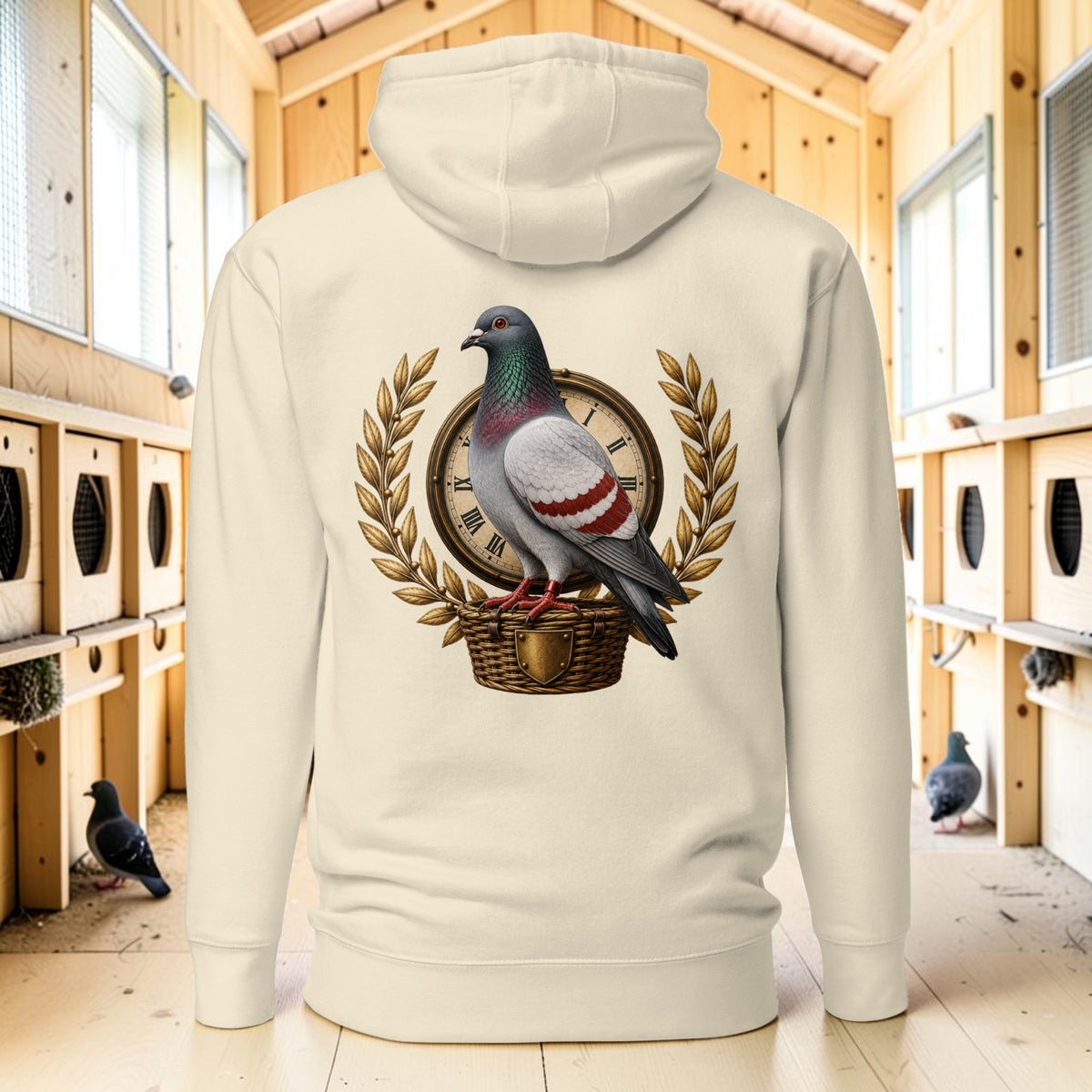 Red Bar Pigeon Heritage Hoodie