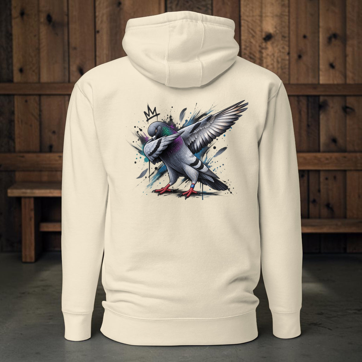 Dab Racing Pigeon Hoodie