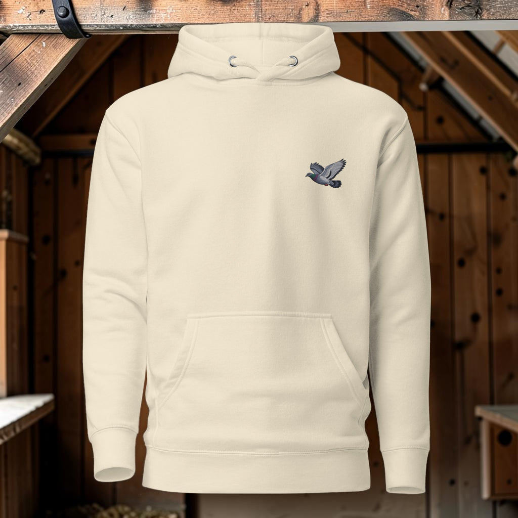 Blue Bar Classic Flyer Embroidered Hoodie