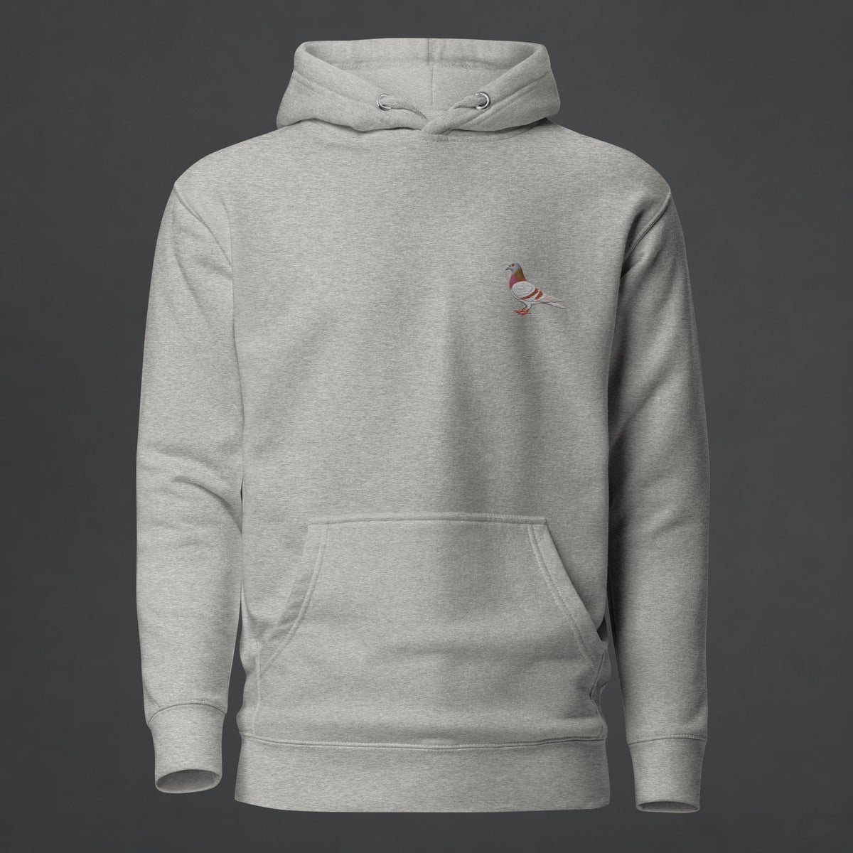 PG-RP-02 — Red Bar Classic Embroidered Hoodie