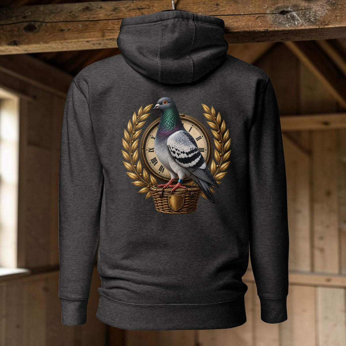 Blue Bar Pigeon Heritage Hoodie