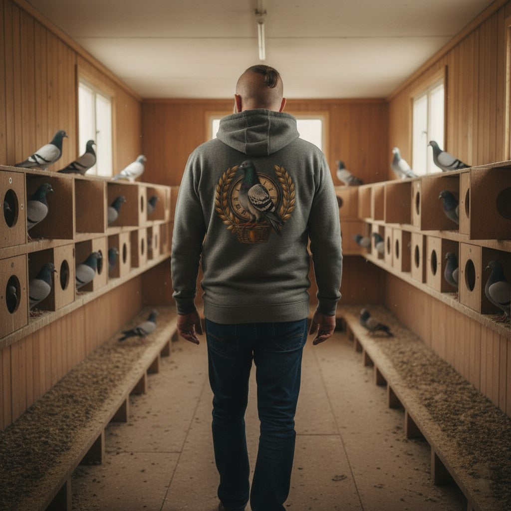 Blue Bar Pigeon Heritage Hoodie