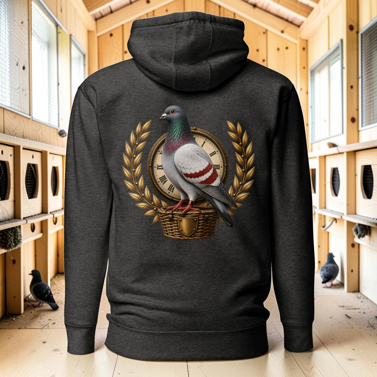 Red Bar Pigeon Heritage Hoodie