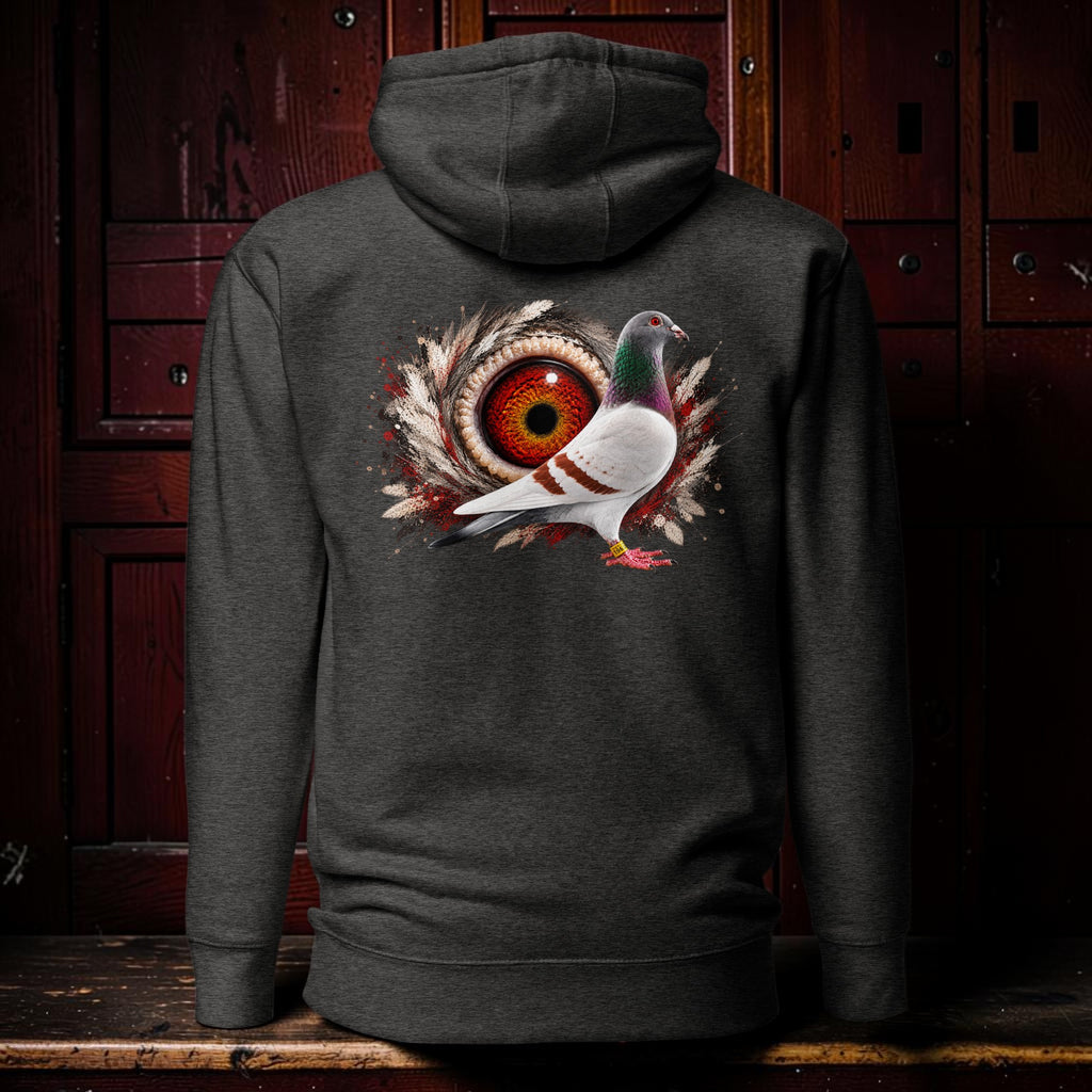 Red Bar Eye Backdrop Hoodie