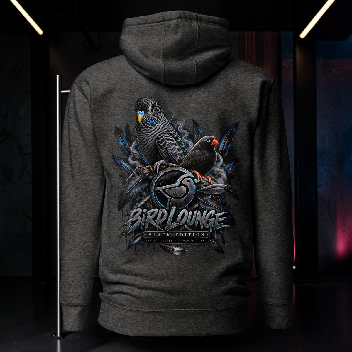 Bird Lounge Black Edition 02 | Limited Edition Hoodie